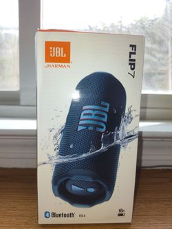 JBL Flip 7 Mini Portable Wireless Bluetooth Outdoor Stereo blue
