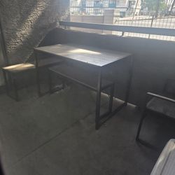 Table And 2 Benches