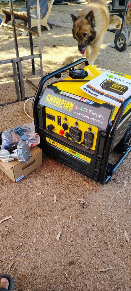 NEW CHAMPION 4250 WATTS DUAL FUEL OPEN FRAME INVERTER