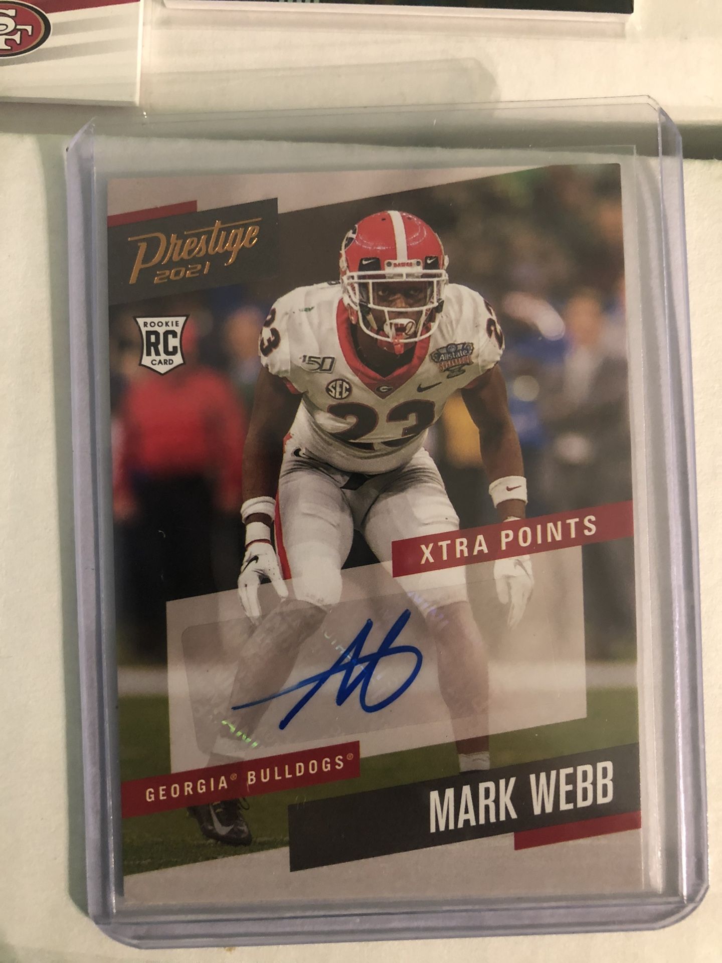 Mark Webb Rookie Auto Chargers