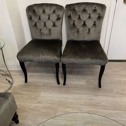 Velvet Chairs