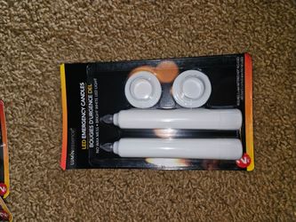 Emergency/decorative candles, cool white