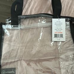 Clear Stadium Bag (new)