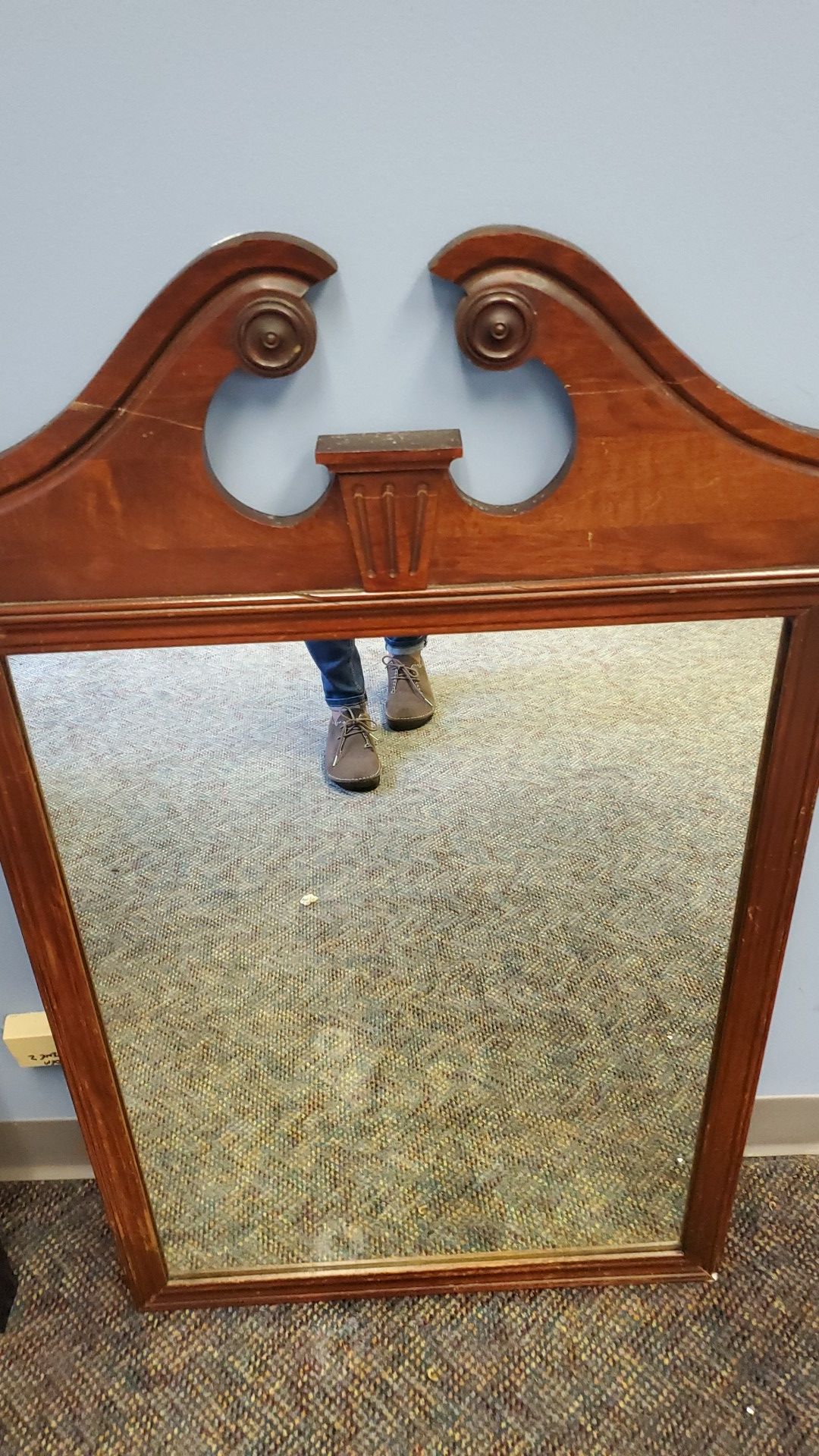 Wooden Mirror