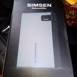 Simsen Dehumidifier New In Box