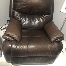 Brown Recliner 