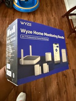 New wyze home monitoring system