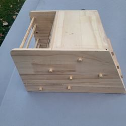 Wood accessory/house for rabbits