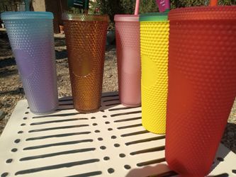 Starbucks Studded Tumbler Cups Set of 5