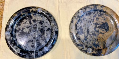 Pier One Imports Marble Ashtrays Bundle 