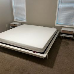 King Size Bed Frame And 2 Night Stands