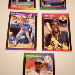 Lot Of 11 Vintage Baseball Trading Cards 11pc