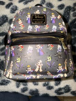 Disney Villains Mini Loungefly Backpack
