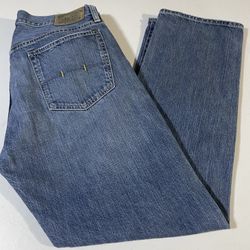 Polo Ralph Lauren Hampton Straight Blue Denim Jeans - Men's 35x30