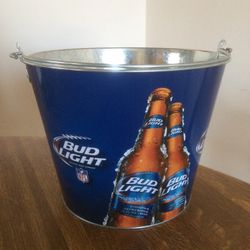 Budlight NFL beer Bucket 