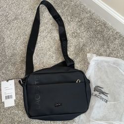 Black Lacoste Shoulder Bag