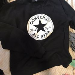 Converse Black Sweater 
