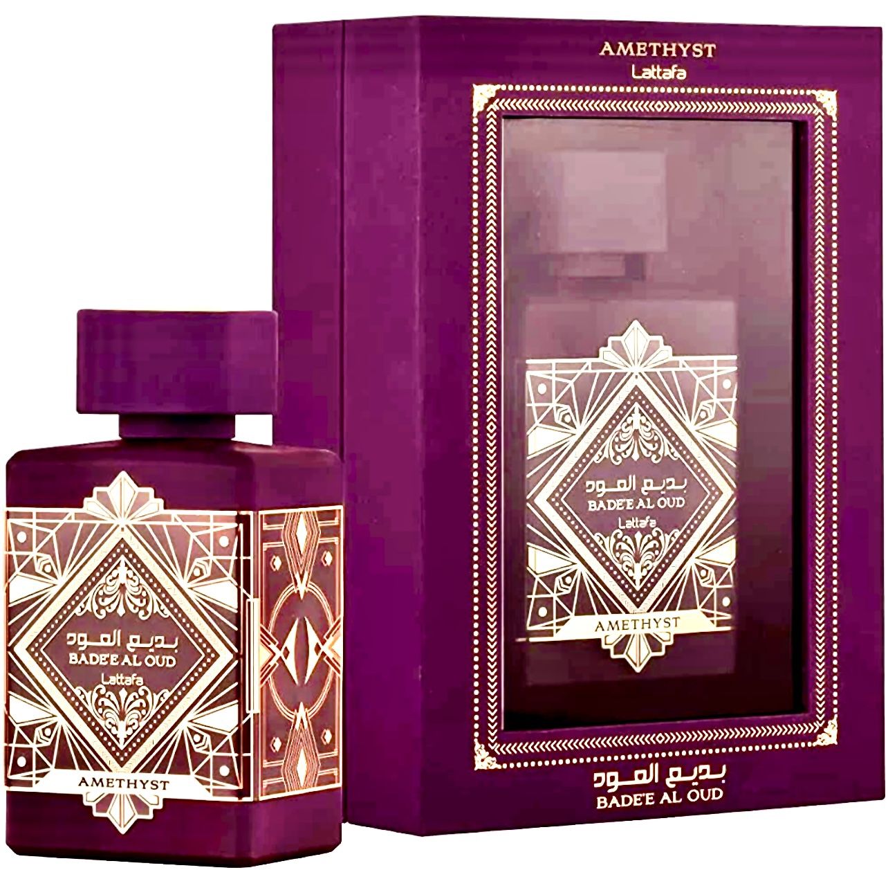Amethyst by Lattafa Badee AL Oud EDP Spray Unisex