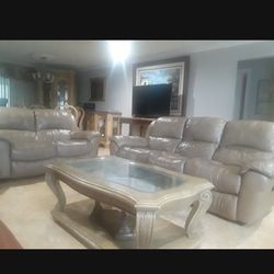 Coffee Table And Two Side Table