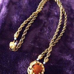 Vintage Necklaces And Brooch