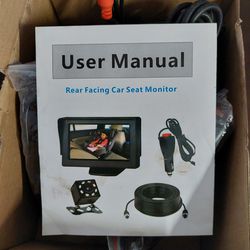 Rear Facing Car Seat Monitor 