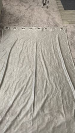 Grey 40x84 Curtains