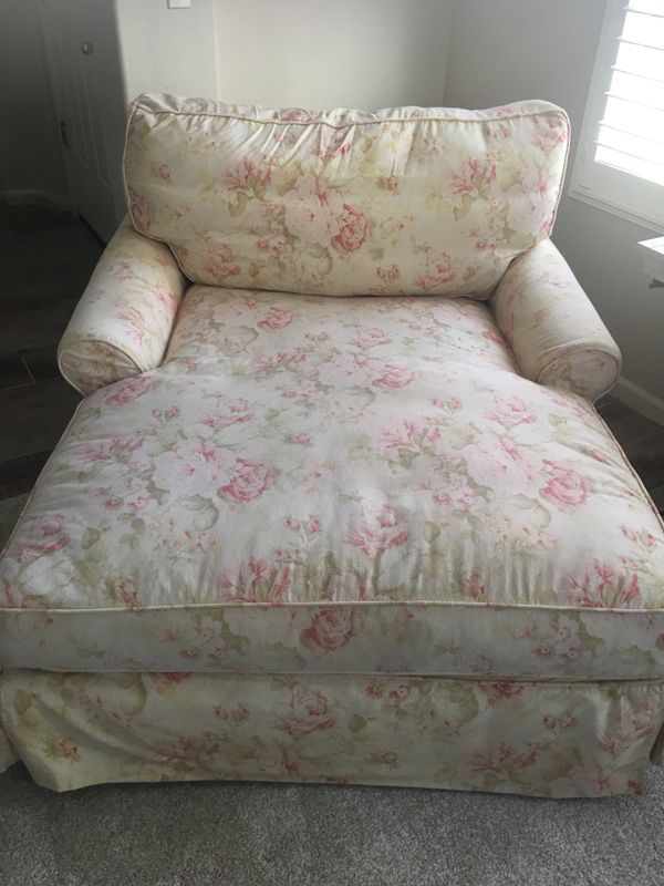 Shabby Chic Slipcovered Chaise Lounge For In Cameron Park Ca Shabby Chic Slipcovered Chaise Lounge