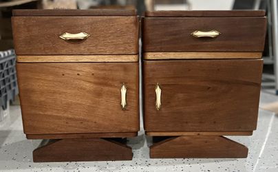 Original Vintage two night tables