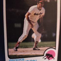 Brooks Robinson 1973 Topps Baseball Card