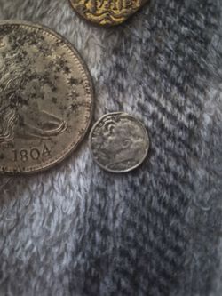 Mixed Coin Lot Including 1804 Replica