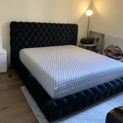 New Queen Bed Frame With Mattress