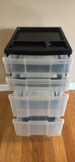 Iris 4 drawer organizer cart