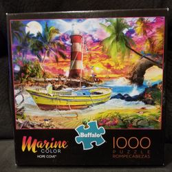 Hope Cove Marine Color Puzzle 1000 Piece