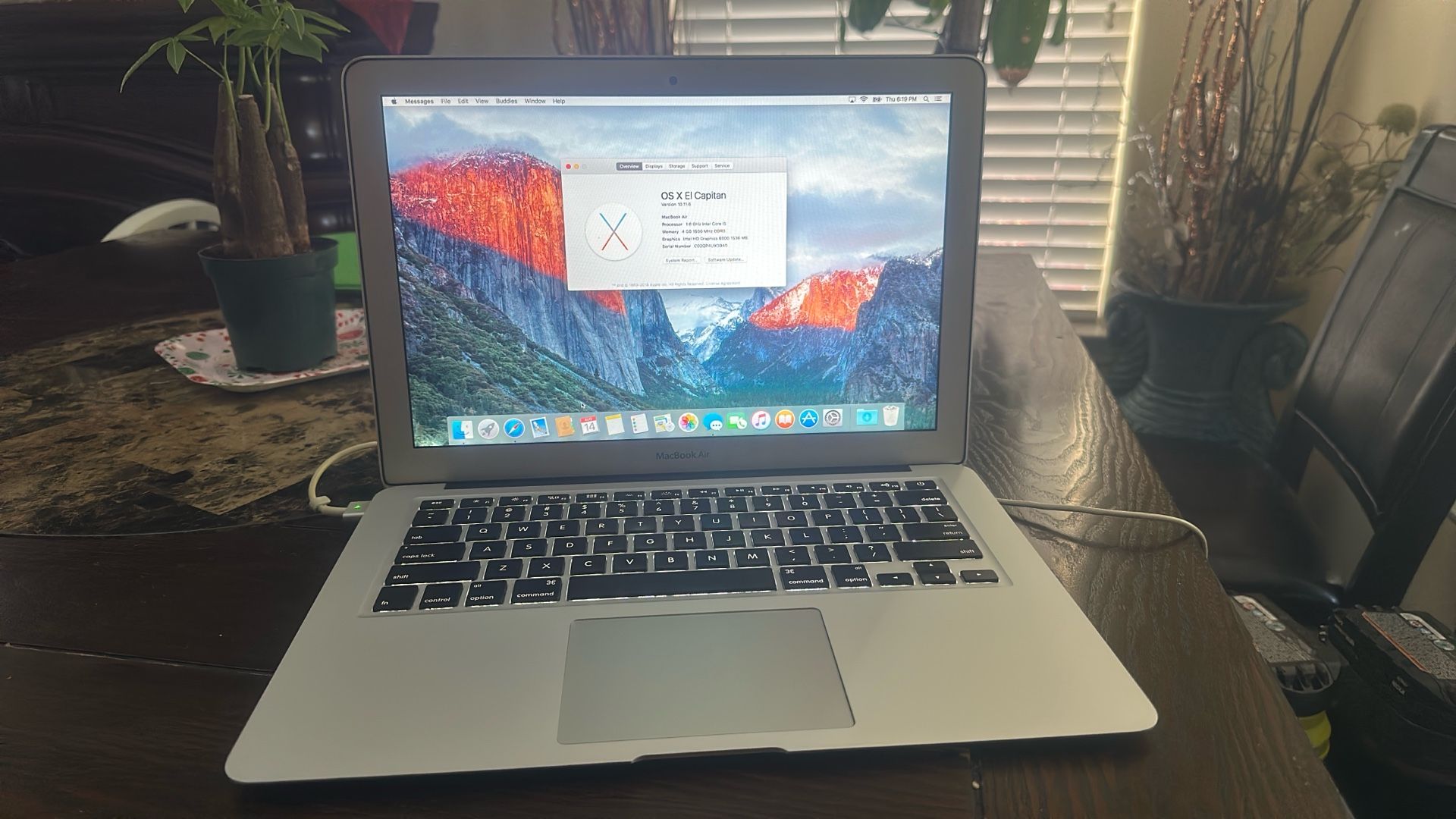 MacBook Air – OS X El Capitan/  Necesita  Software Update