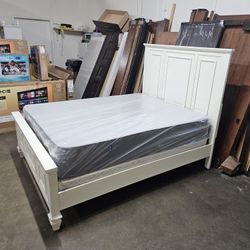 Queen Bed And Mattress 