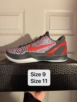 Kobe 6 ASG Hollywood 3D Men size 9 size 11