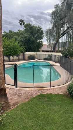 Pool fence