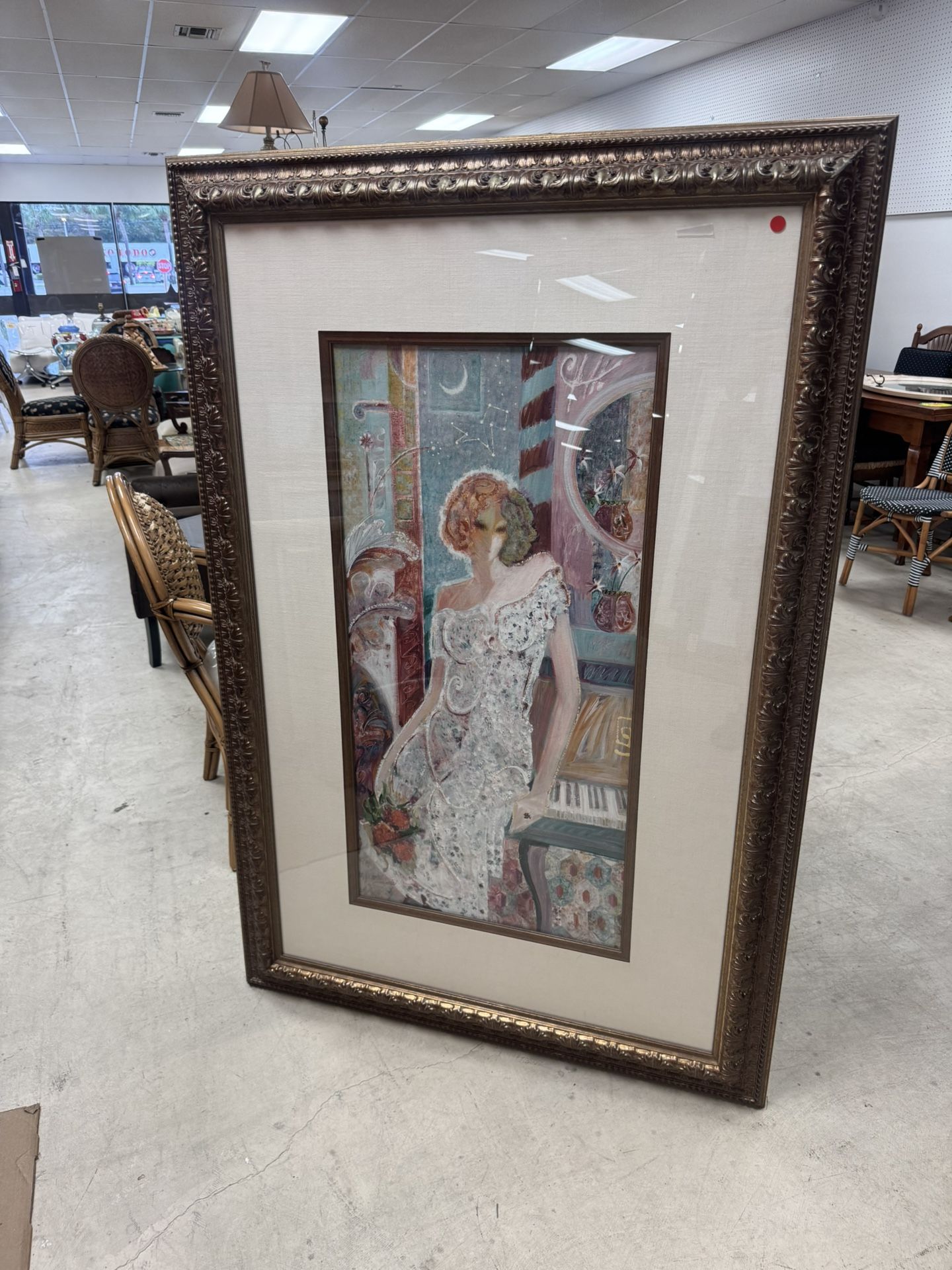 Beautiful framed giclee print by the artist Sabzi titled 
