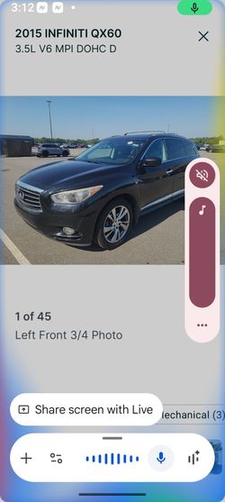 2015 Infiniti Qx60