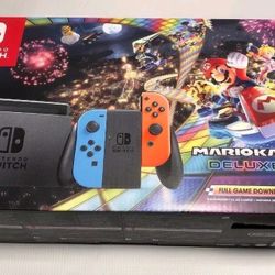 NEW Nintendo Switch Mario Kart 8 Deluxe Bundle Expedited