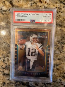 Tom Brady ROOKIE Bowman Chrome