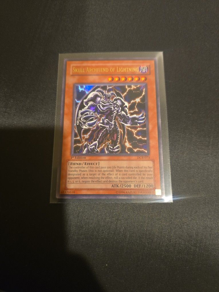 Skull Archfiend Of Lightning 1ST ED DCR-073