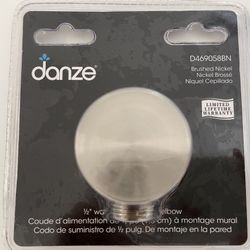 Bathroom Remodel Supply:  Danze Wall Mount Supply Elbow