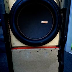 Memphis Audio Mojo 1212 12" 3000 Watt Competition Car Subwoofer