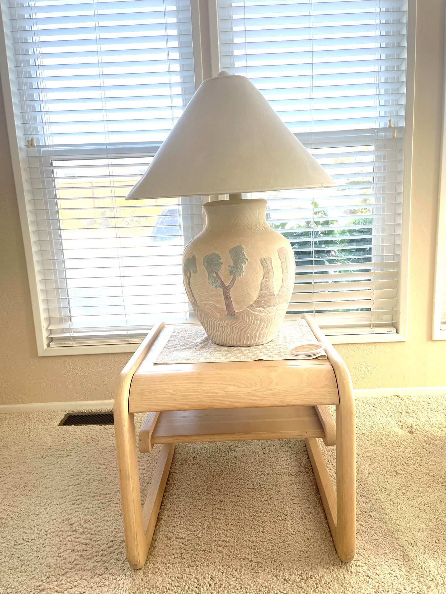 Lamp & End Table