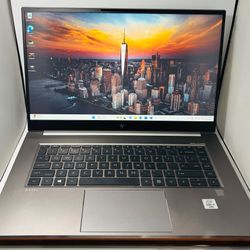 HP ZBOOK Studio G7 2020 Intel I9-10885H 2.40Ghz 32GB RAM 512GB NVIDIA Quadro T2000 4GB VRAM!!!