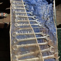 S AE Combination Wrench Set