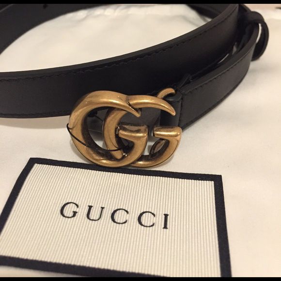 $100 NEED IT GONE!!! GUCCI BELT DOUBLE GG (ORIGINAL COMES WITH BAG)
