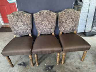 3 Older Chairs 