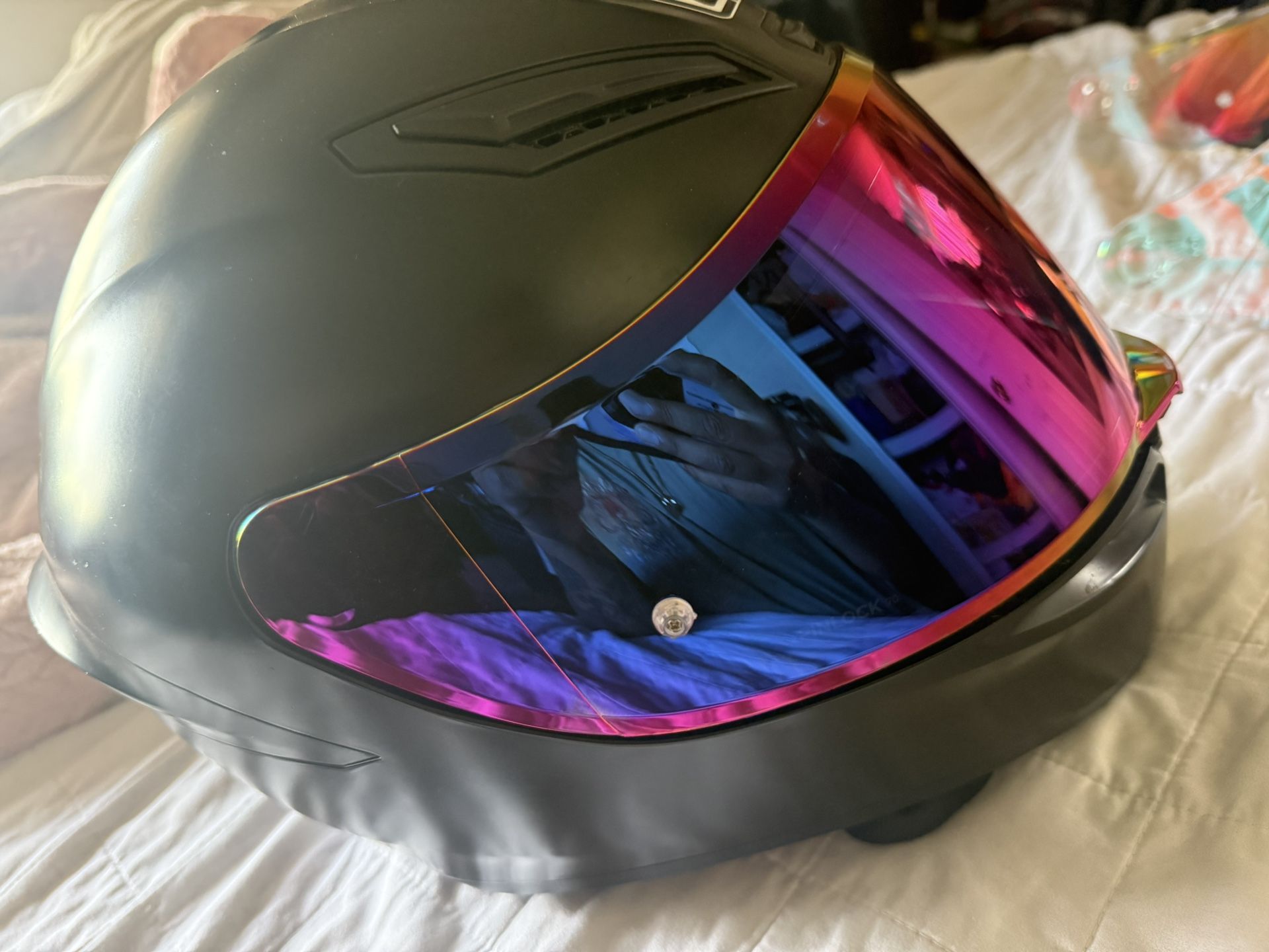 auto inflating bike helmet Airnoggin Tuna Reels Arai GP-6/GP-7 Top Center Model:CPCL-862M-45DXT